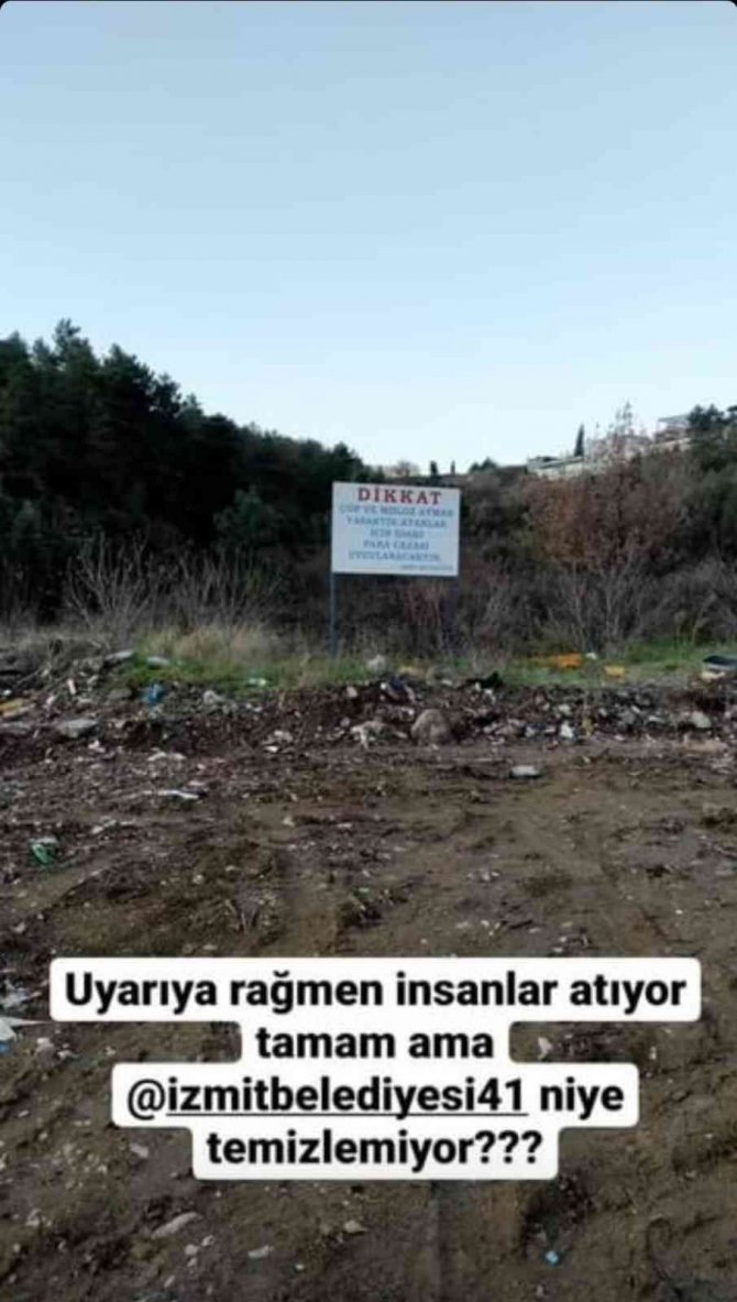 İ̇zmit’i Çöp Götürüyor