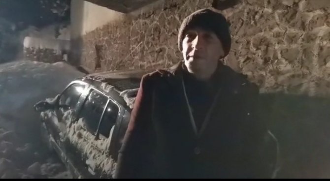 Dağ Evinde 2 Gün Mahsur Kaldı
