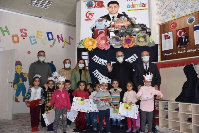 Siirt Belediyesi Minik Adımlar Kreşinde Karne Heyecanı