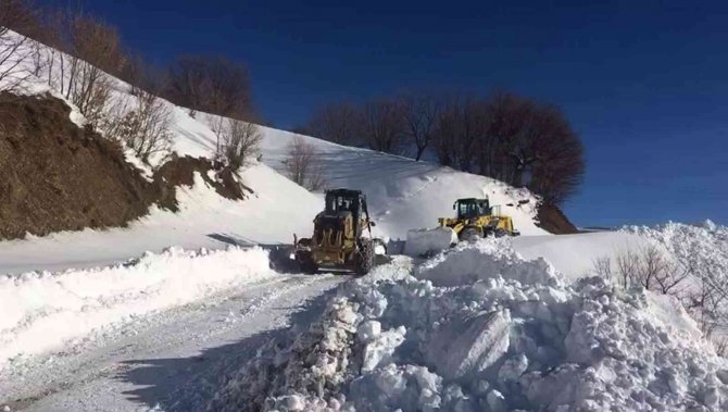 Siirt’te Kar Nedeniyle 73 Köy Yoluna Ulaşım Sağlanamıyor