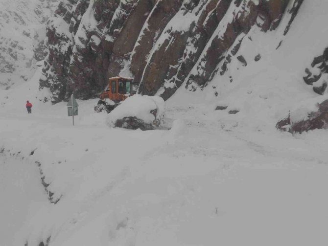 Kar Kaplanları Gece Gündüz Çalışıyor