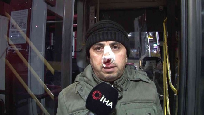 Sultanbeyli’de İ̇ett Şoförüne Tekme Tokatlı Saldırı