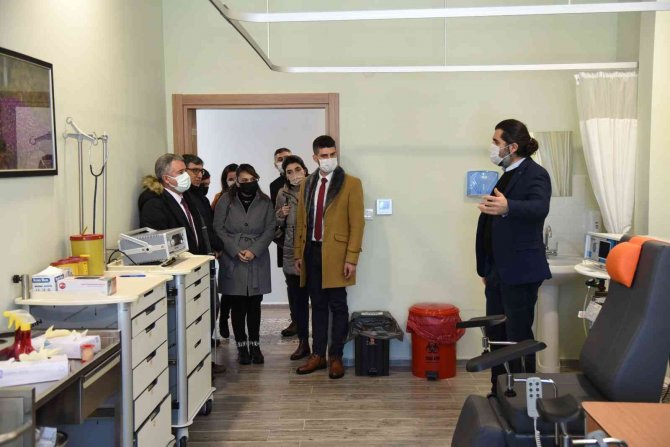 Afyon’dan Gelip Düzce Üniversitesini İncelediler