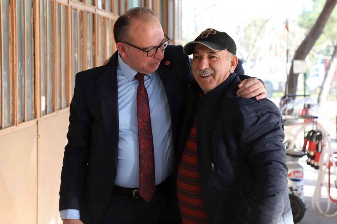 Başkan Akın Sanayi Esnafıyla Bir Araya Geldi