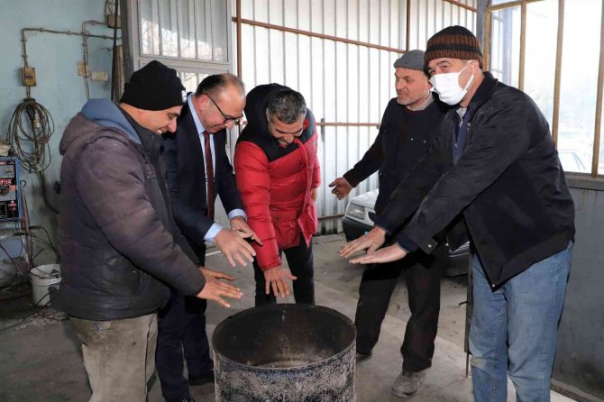 Başkan Akın Sanayi Esnafıyla Bir Araya Geldi