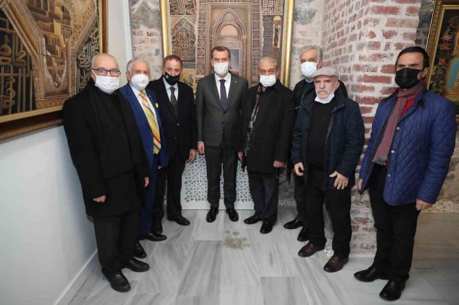 İ̇smet Yedikardeş’in Retrospektif Sergisi Kazlıçeşme Sanat’ta Açıldı