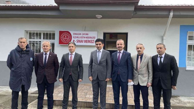 Çaycuma’da E-sınav Merkezi Açıldı