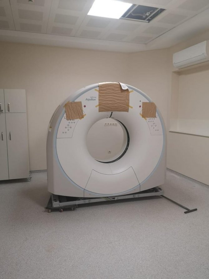 Gölbaşı Devlet Hastanesi’ne Tomografi Cihazı Gönderildi