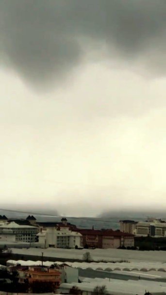 Alanya’da Denizde Hortum