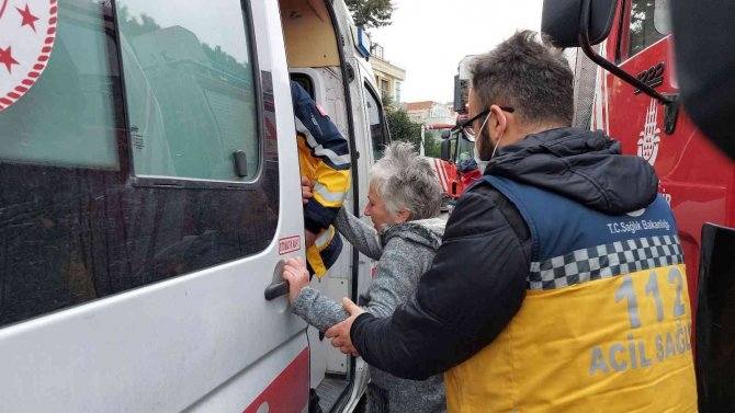 Bakırköy’de Yangın Paniği