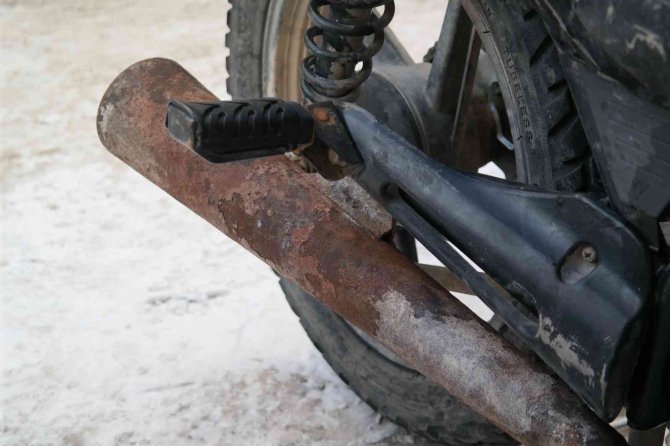 Çalınan Motosikleti Hurda Halde Bulununca Sevinci Kursağında Kaldı