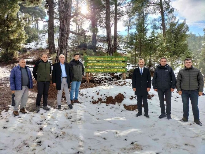 Çameli’de Ekoturizm Yürüyüş Yolu Hayat Buluyor