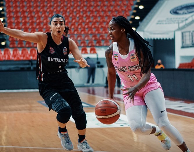 Kadınlar Basketbol Ligi: Kayseri Basketbol: 69 - Antalya Basketbol: 60