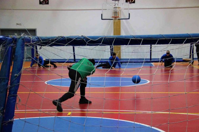 Görme Engelli Bireyler, Goalball Turnuvası’nda Kıyasıya Mücadele Etti