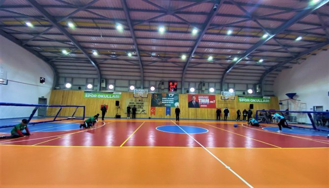 Görme Engelli Bireyler, Goalball Turnuvası’nda Kıyasıya Mücadele Etti