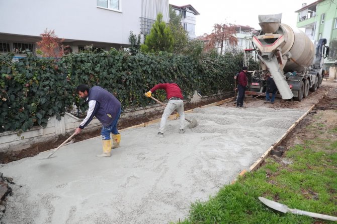 Merkezefendi’de Üst Yapı Çalışmaları Devam Ediyor
