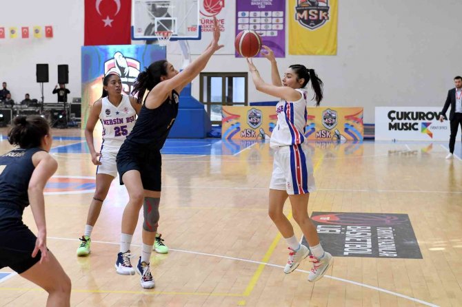 Mersin Büyükşehir Msk Kadın Basketbol Takımı, Fenerbahçe Gelişim’i 76-55 Yendi