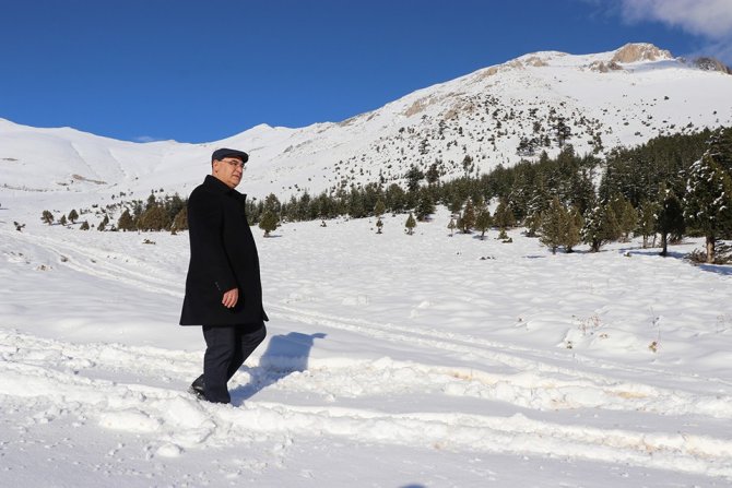 Başkan Çay: "Elmalı Boğazı Kayak Turizmi İle Bölgeyi Şaha Kaldırır"