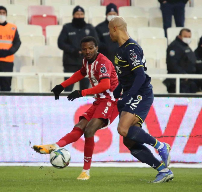 Spor Toto Süper Lig: Dg Sivasspor: 1- Fenerbahçe: 1 (Maç Sonucu)