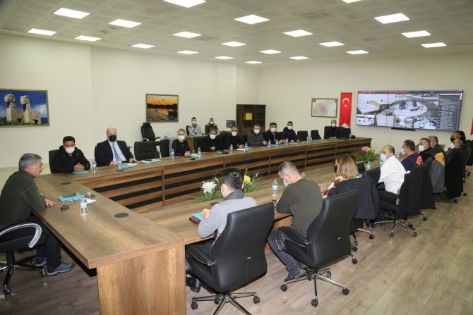 Tunceli’de Acil Durum Koordinasyon Toplantısı Gerçekleştirildi