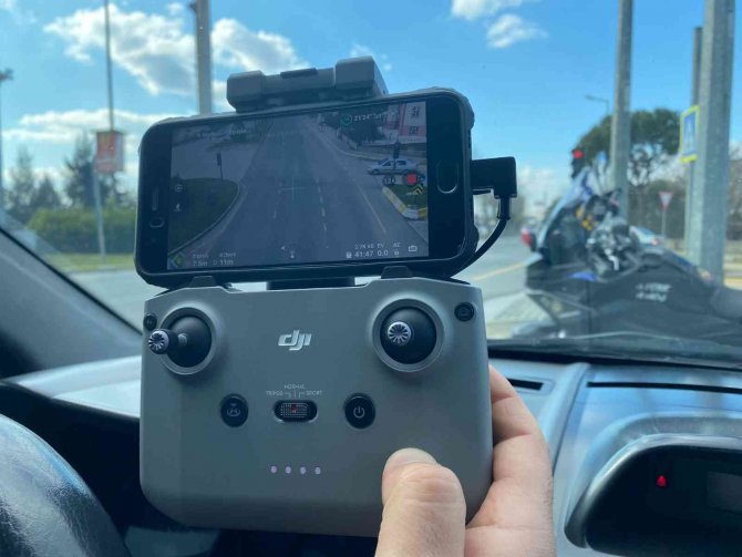 Aydın’da Drone Destekli Trafik Denetimi Yapıldı