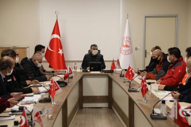 Karla Mücadele Çalışmaları Görüşüldü