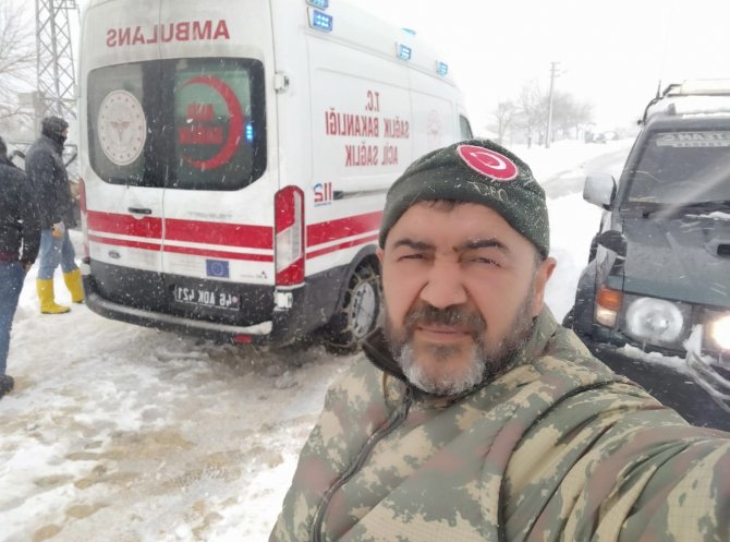 Kara Saplanan Ambulansı Off-rod Ekipleri Kurtardı
