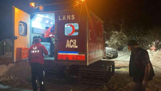 Kastamonu’da Afad Ve Umke’nin Zorlu Kış Mesaisi