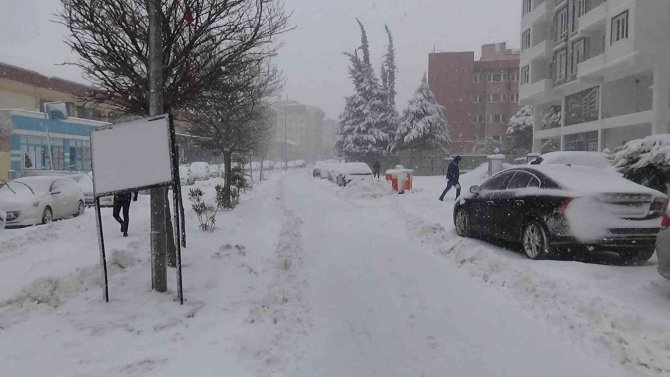 Kilis’te Kar Esareti
