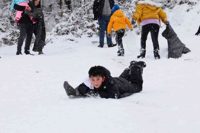 İ̇limtepe’de Kar Keyfi