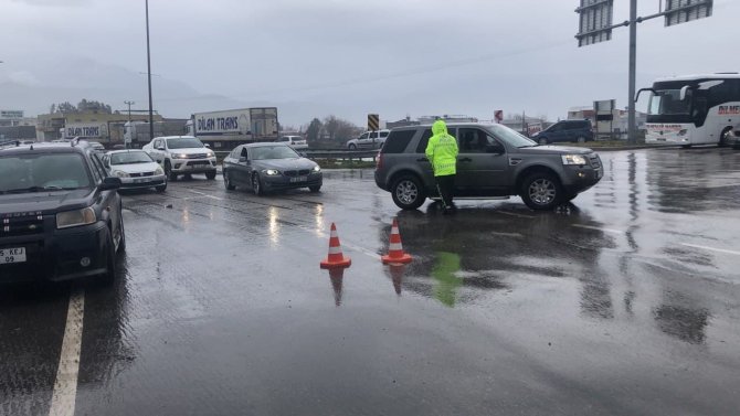 Osmaniye’de Tag Otoyolu Gaziantep Yönüne Trafiğe Kapatıldı