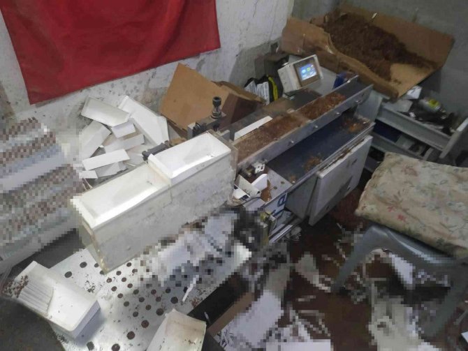 Ankara’da 5 Ton 935 Kilogram Tütün Ve 823 Bin Adet Makaron Ele Geçirildi