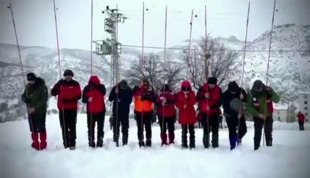 Tunceli’de Çığda Arama Kurtarma Tatbikatı