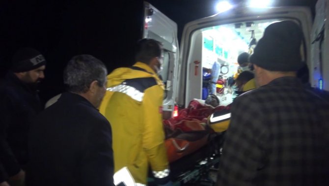 96 Yaşındaki Kalp Hastası İçin Karda Zorlu Mücadele