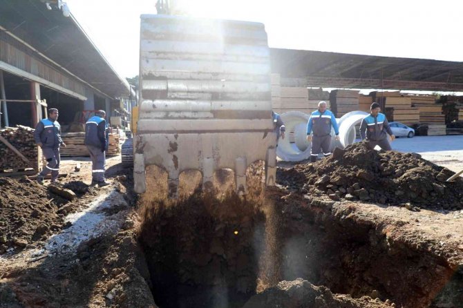 Alanya Belediyesi’nden Oba’ya Altyapı Yatırımı