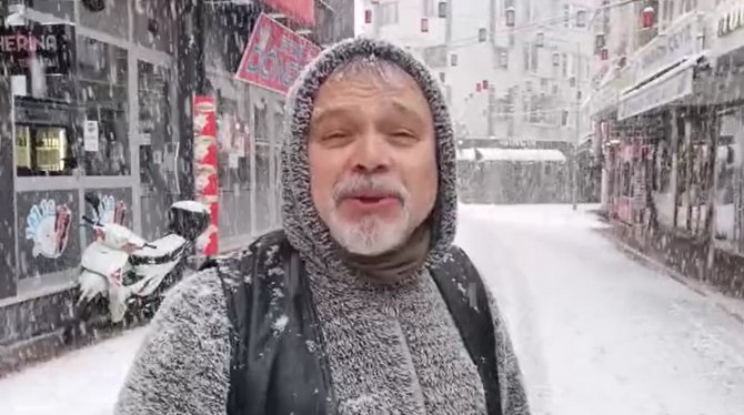 Gönen’de Kar Yağışı Etkisini Gösterdi