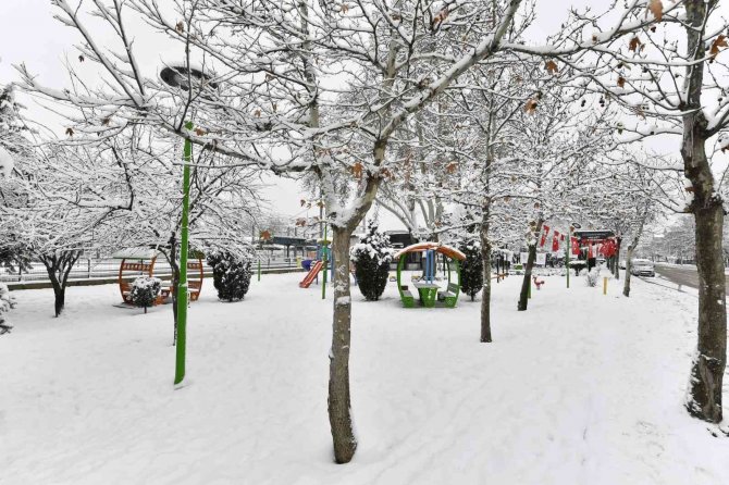 Mamak’a Kar Çok Yakıştı