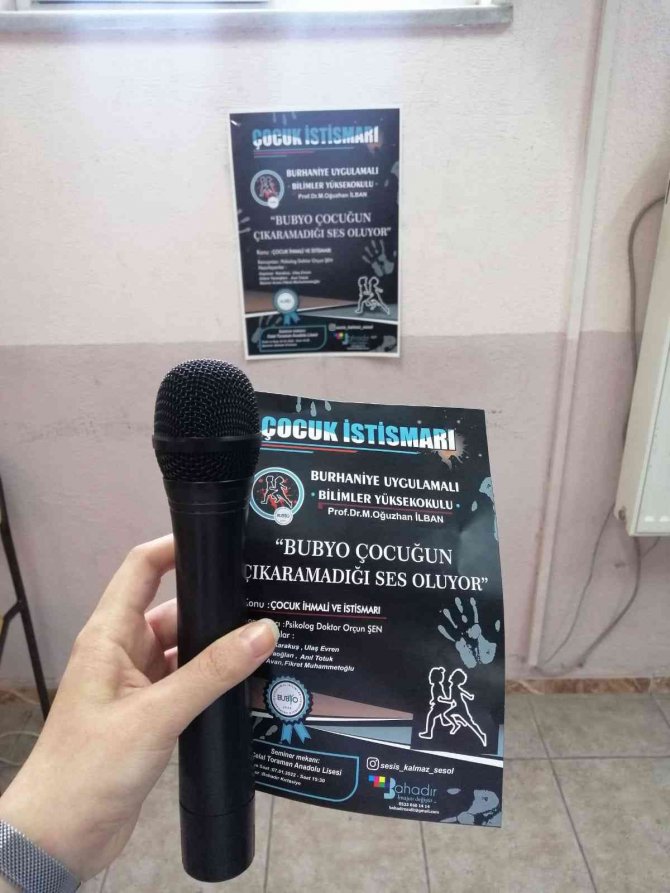 Balıkesir Üniversitesi Öğrencileri Çocuğun Sesi Oldu