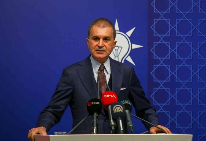 Ak Parti Sözcüsü Ömer Çelik: “Ahlaksız İfadelerin İfade Hürriyetiyle Alakası Yok”