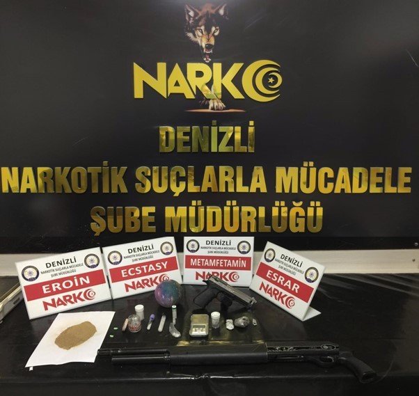 Denizli’de Uyuşturucu Ticareti Yapan Toplam 22 Kişi Tutuklandı