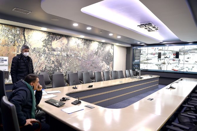 Malatya’da Karla Mücadele Sürüyor
