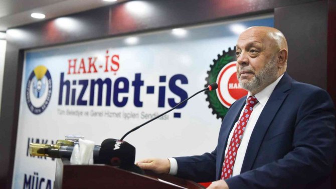 Hak-i̇ş Genel Başkanı Arslan: “Chp Ve Hdp’li Belediyelerin Sendikamıza Operasyonlarını Asla Unutmayacağız”
