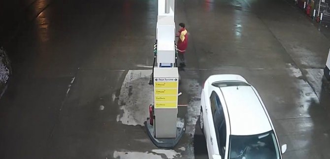 Deposunu Doldurdu, Parasını Ödemeden Kaçtı