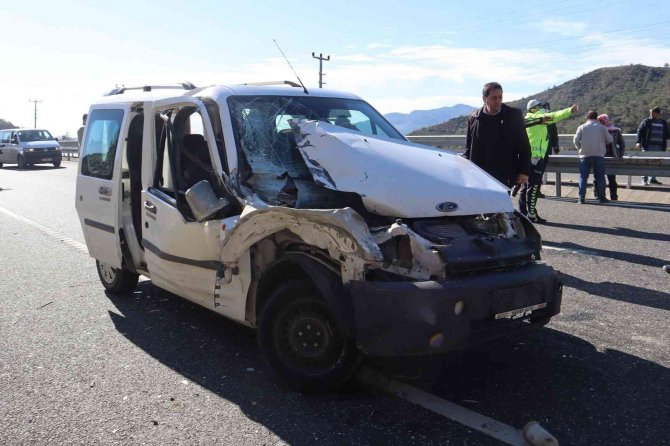Ortaca’da Trafik Kazası 1 Yaralı