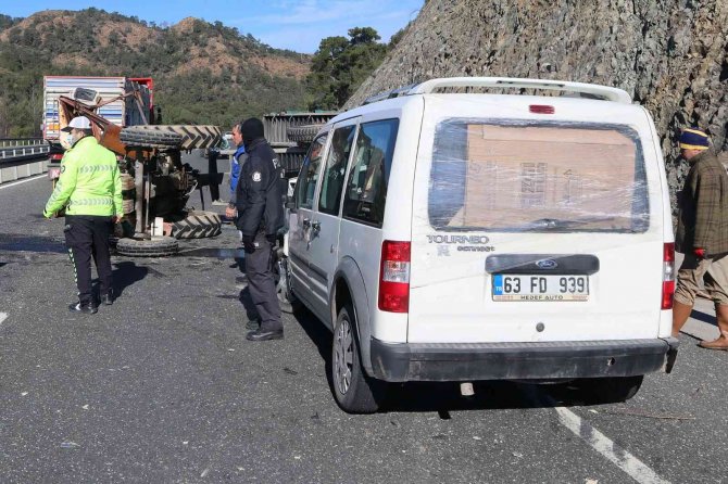 Ortaca’da Trafik Kazası 1 Yaralı