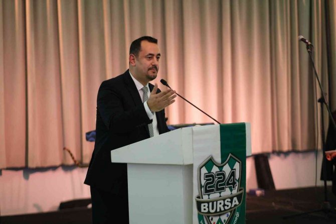 224 Bursa Ve Bursaspor Gönüllüleri Derneği’nin Yeni Başkanı Mustafa Kemal Şençayır Oldu