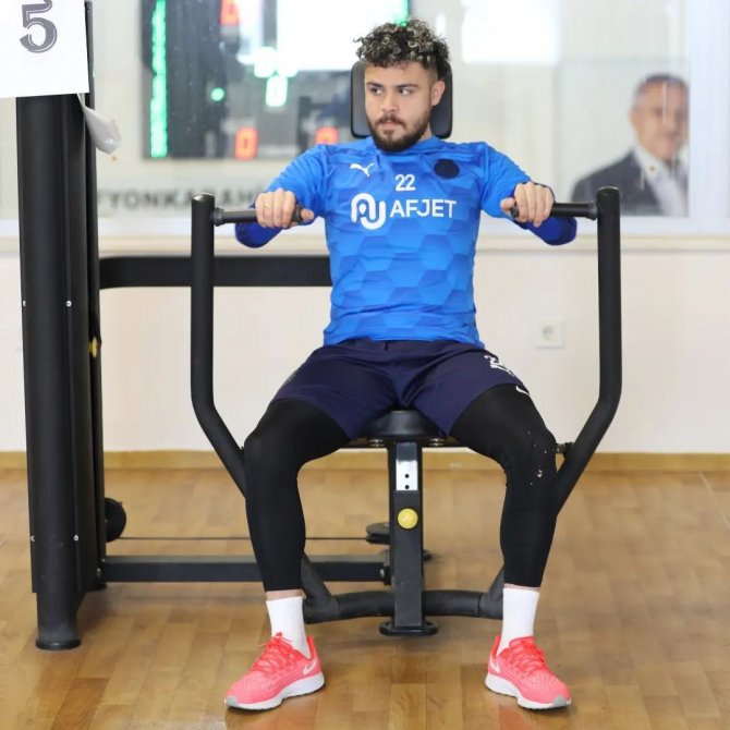 Afyonspor Antrenmanı Fitness Salonunda Yaptı