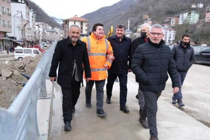Ak Parti Giresun Milletvekili Aydın Dereli’de İncelemelerde Bulundu