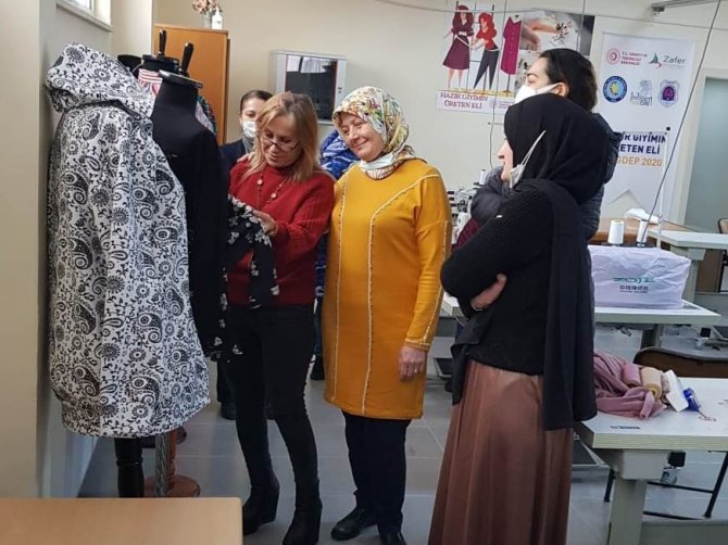 Tekstil Atölyelerine Kalifiye Eleman Yetiştirilecek