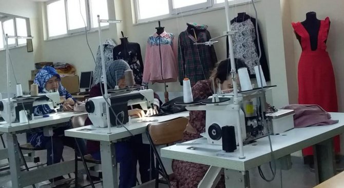 Tekstil Atölyelerine Kalifiye Eleman Yetiştirilecek